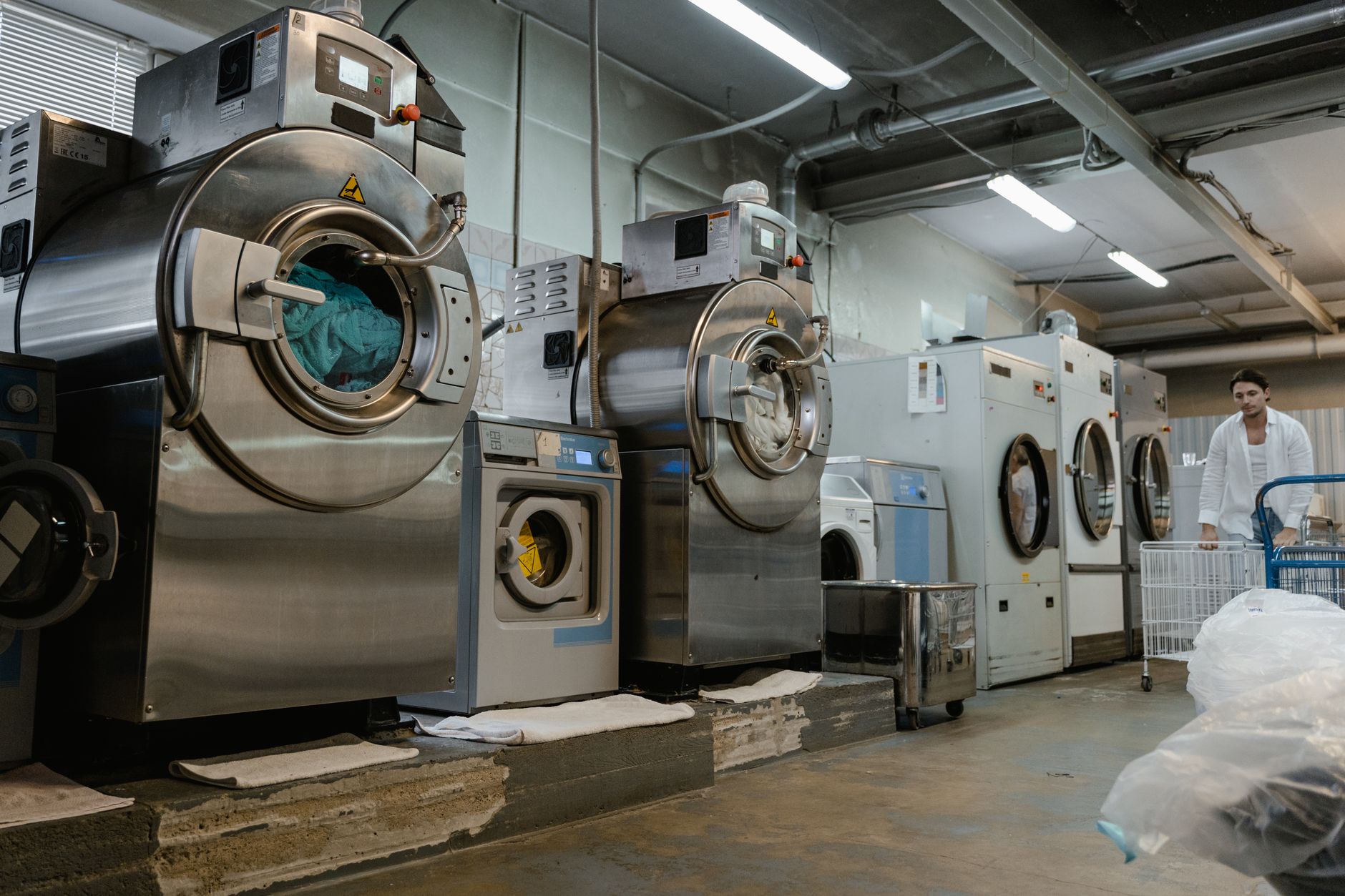 Blanchisserie industrielle à Sarcelles